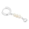 Beach earring 1 pcs - Silver Plated