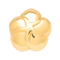 Bloom earring 1 pcs - Gold plated