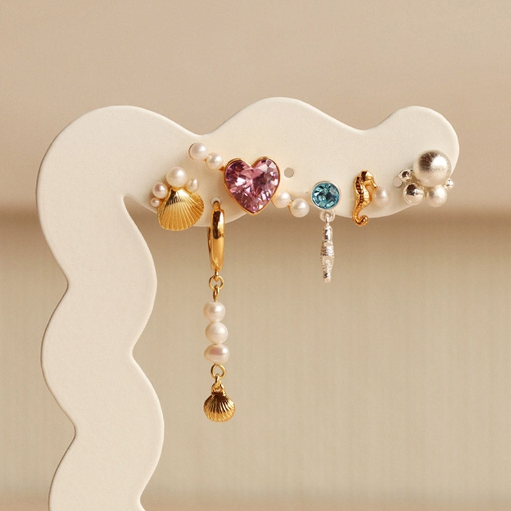 LULU Copenhagen Bubblegum earring 1 pcs Ear stud, 1 pcs Gold plated