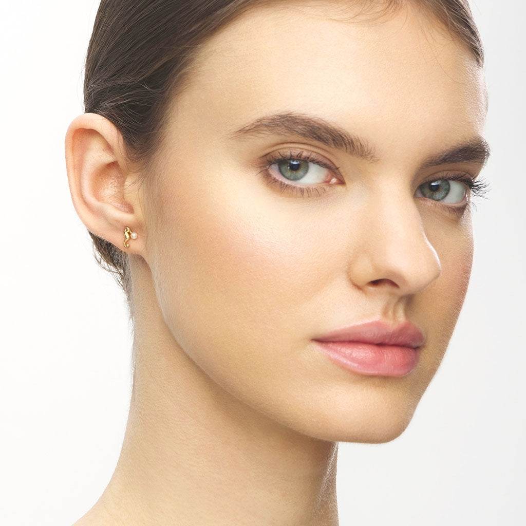 LULU Copenhagen Bubblegum earring 1 pcs Ear stud, 1 pcs Gold plated
