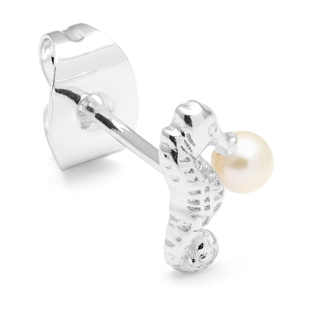 LULU Copenhagen Bubblegum earring 1 pcs - Silver Plated Ear stud, 1 pcs Silver Plated
