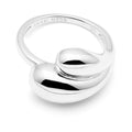 Chunky Soft Drops Ring - Silver