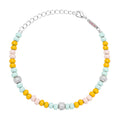 Color Ball Bracelet Summer silver plated - Silver Plated