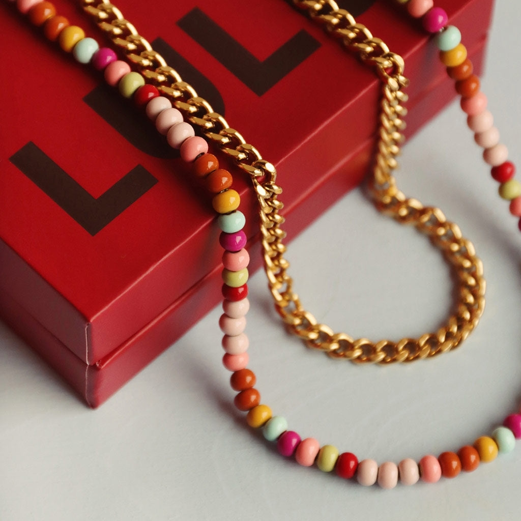LULU Copenhagen Color Ball Necklace Necklaces Mix