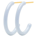 Color Hoops Medium pair - Skyride Blue