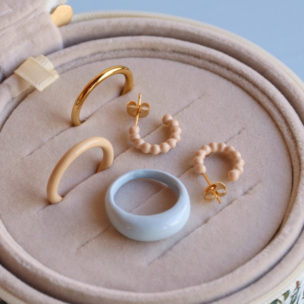 LULU Copenhagen Color Ring Rings Gold plated