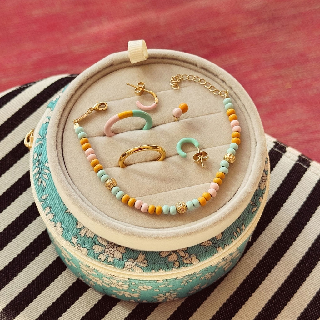LULU Copenhagen Color Ring Rings Gold plated