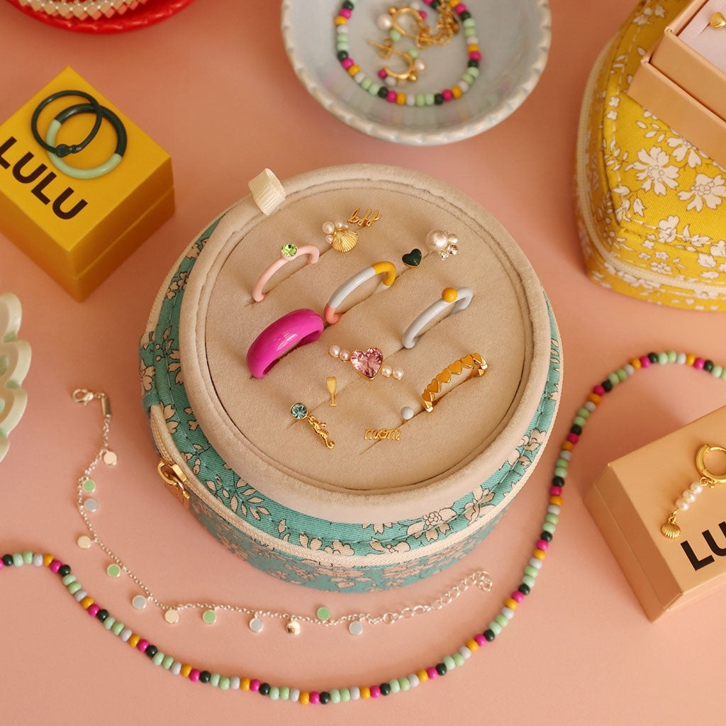 LULU Copenhagen Connected Hearts Ring Rings Sunflower