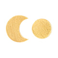Family To The Moon And Back earrings pair - Gold plated