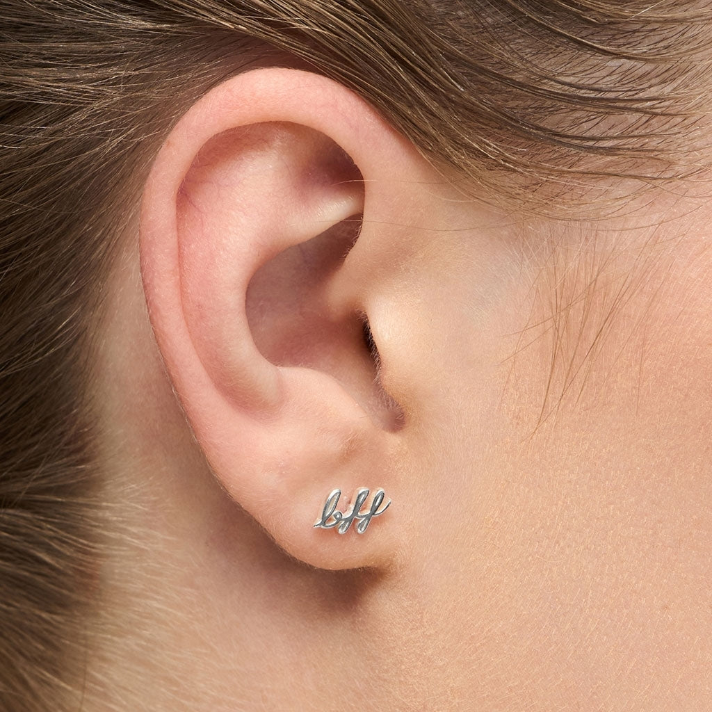 LULU Copenhagen For My Bff earring 1 pcs - silver Ear stud, 1 pcs Silver