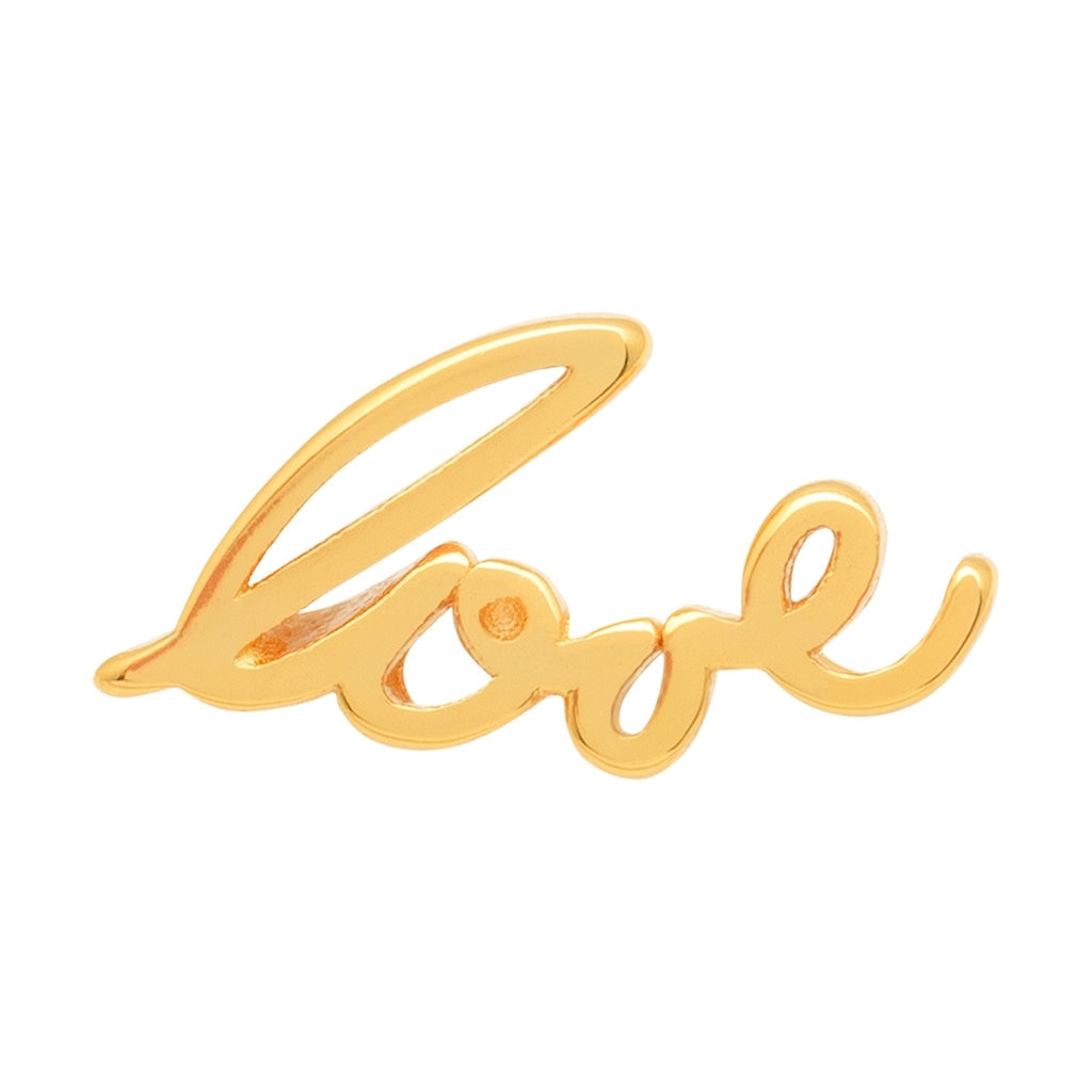 LULU Copenhagen For My Love earring 1 pcs Ear stud, 1 pcs Gold plated