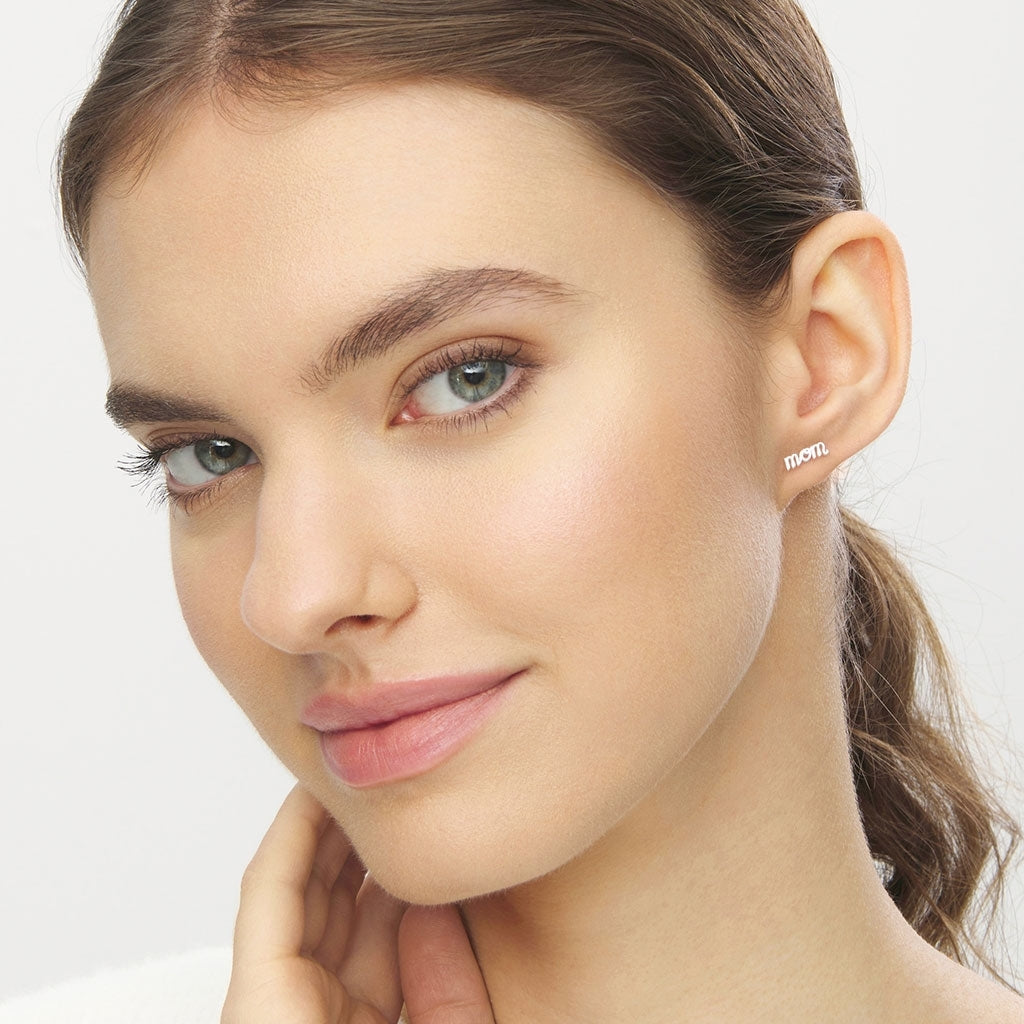 LULU Copenhagen For My Mom earring 1 pcs Ear stud, 1 pcs Silver