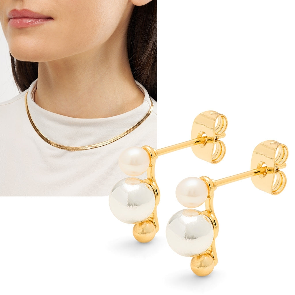 LULU Copenhagen Gift Collection, Classics with a twist Gift Collection Gold plated