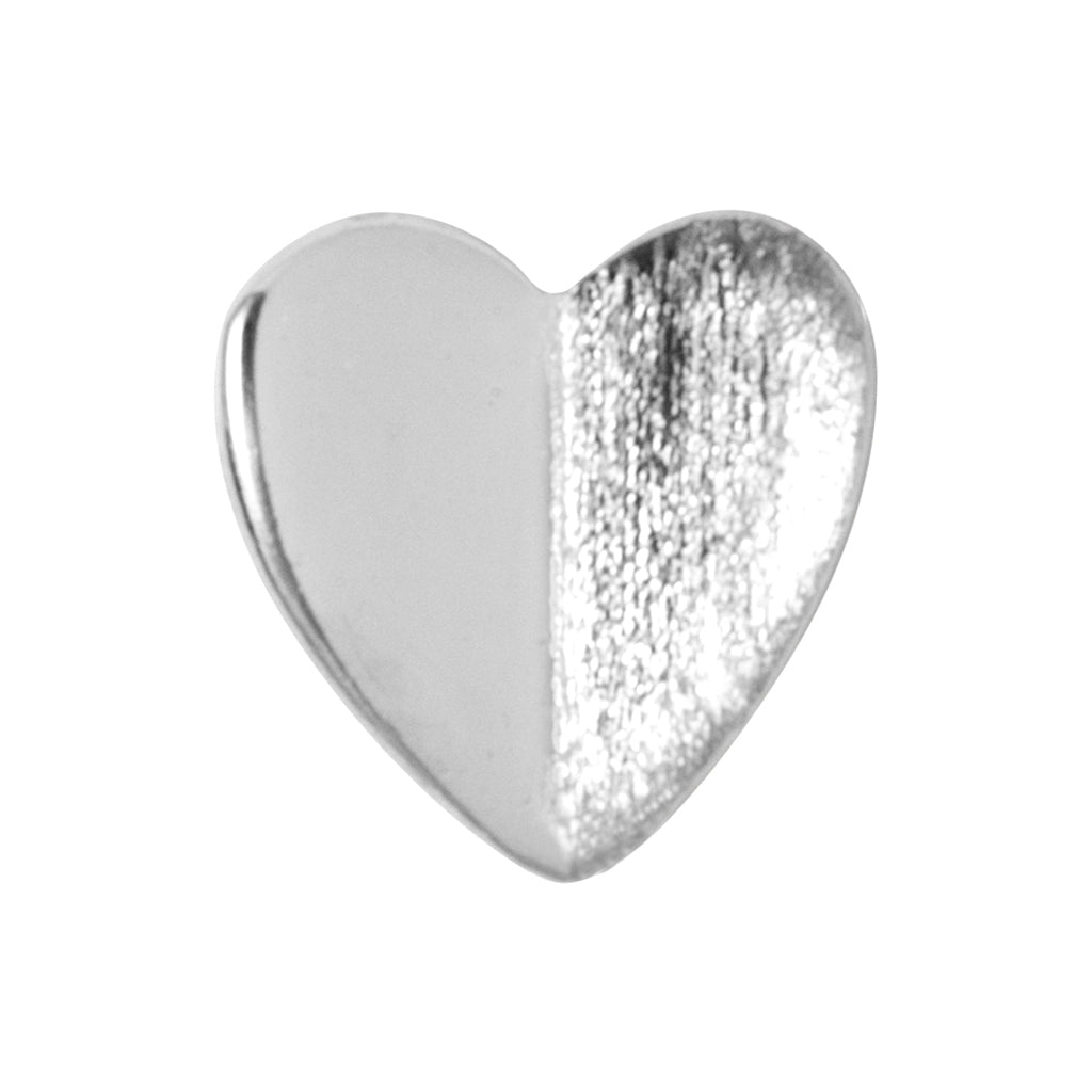 LULU Copenhagen Heart Wings earring 1 pcs Ear stud, 1 pcs Silver