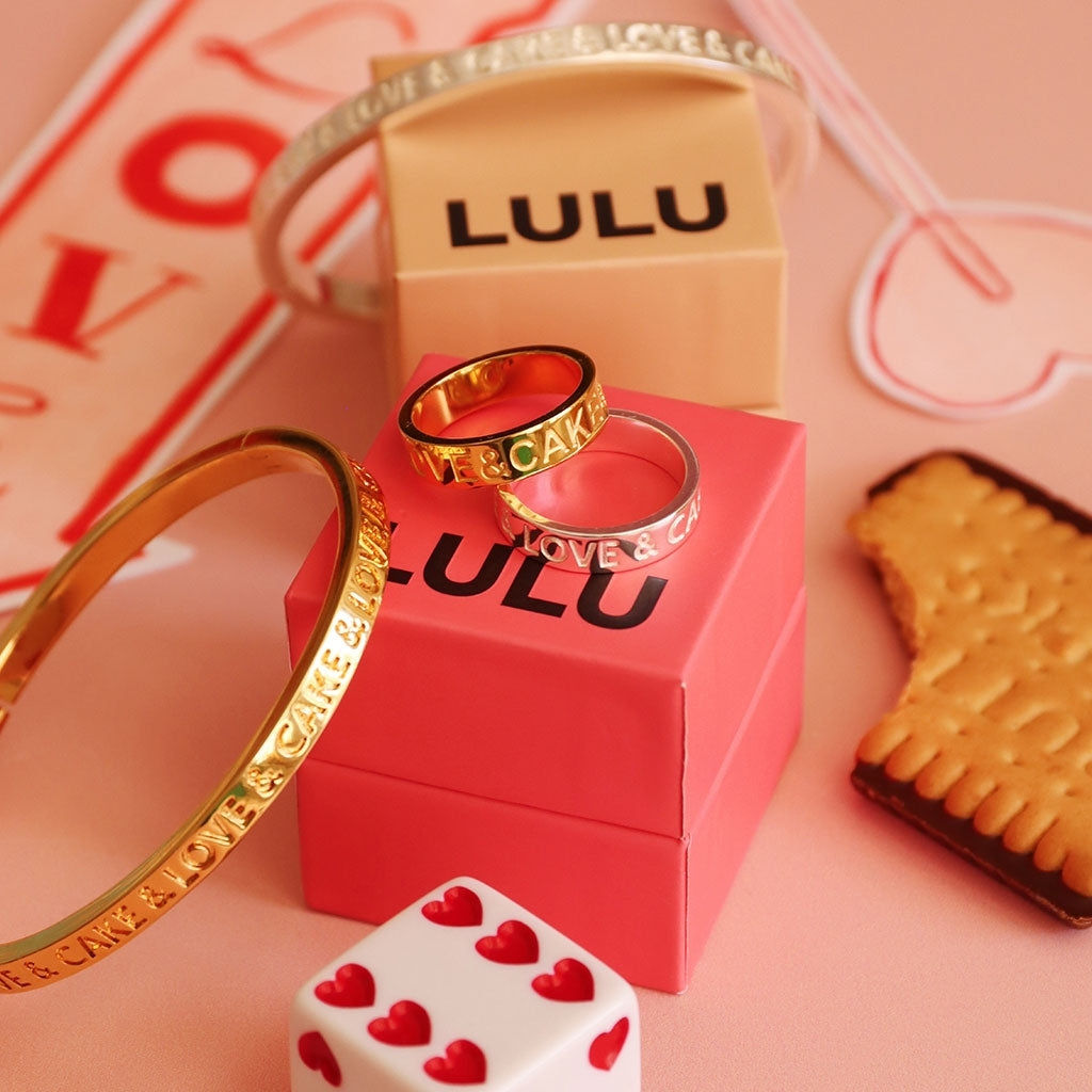 LULU Copenhagen Love & Cake Bangle - Gold Plated Bracelets Gold plated