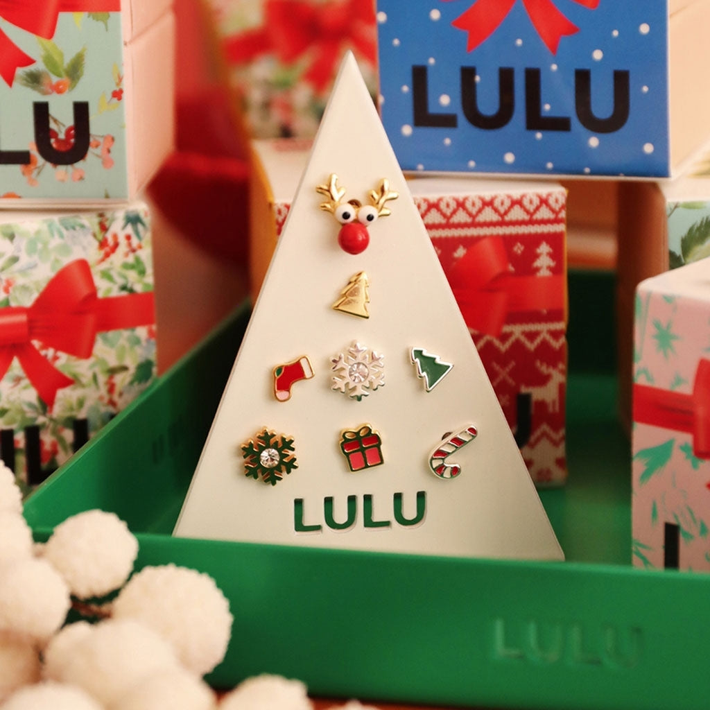 LULU Copenhagen Rudolph earring 1 pcs Ear stud, 1 pcs Gold plated