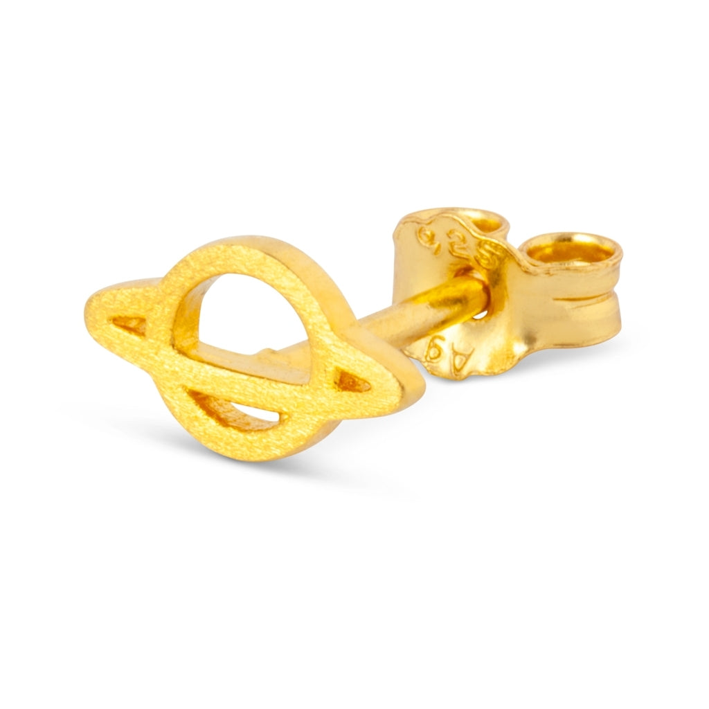 LULU Copenhagen Saturn earring 1 pcs Ear stud, 1 pcs Gold plated