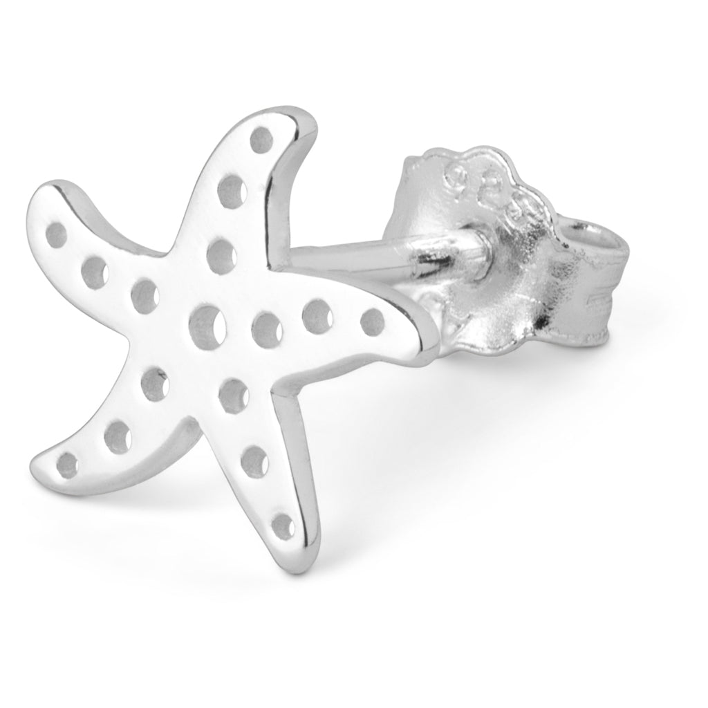LULU Copenhagen Starfish earring 1 pcs Ear stud, 1 pcs Silver