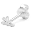 Sunrise earring 1 pcs - Silver