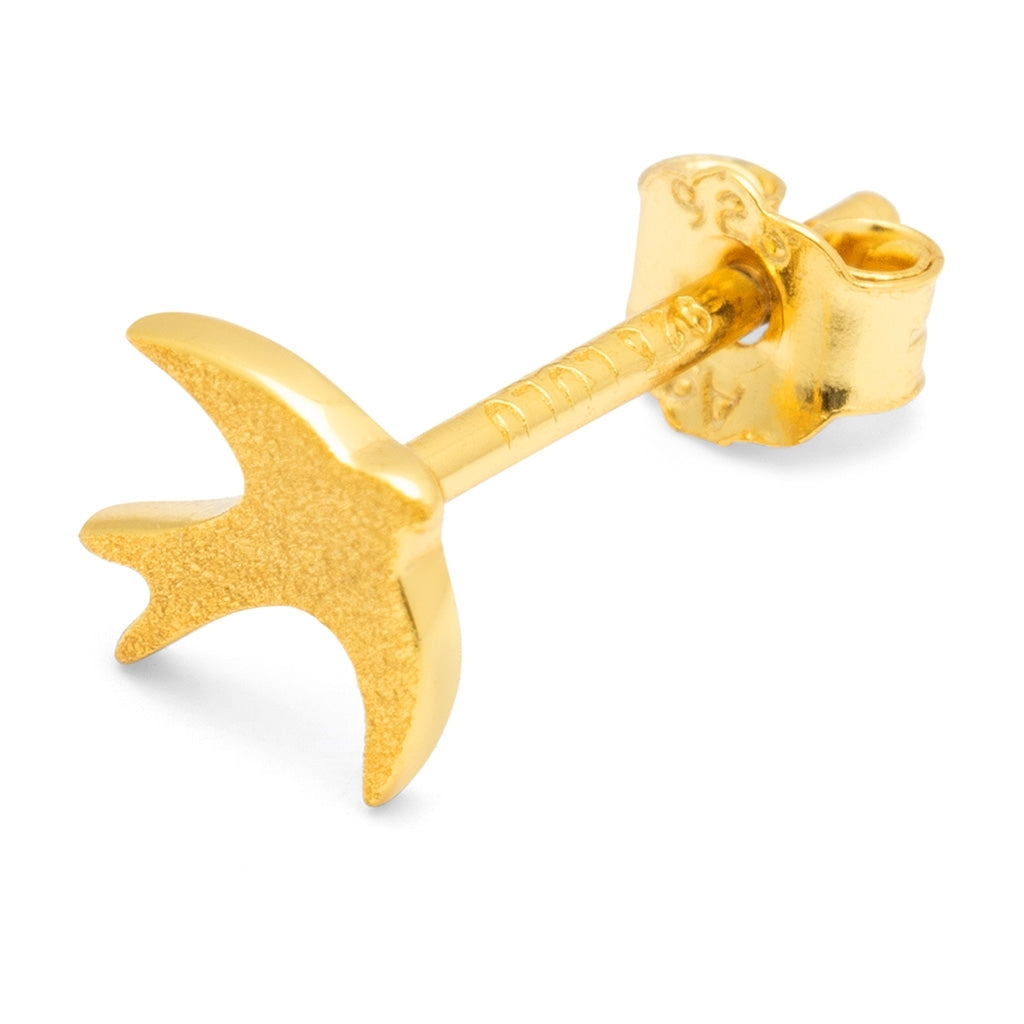 LULU Copenhagen Swallow earring 1 pcs Ear stud, 1 pcs Gold plated