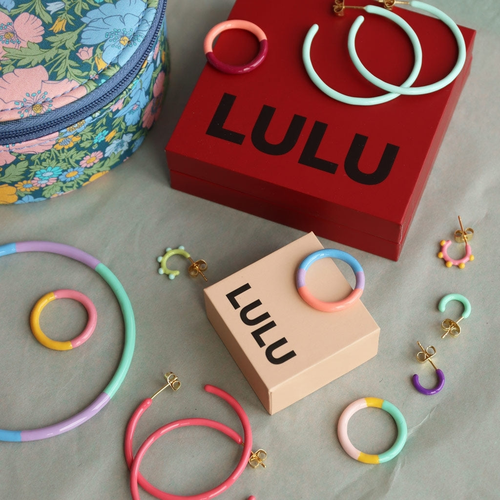 LULU Copenhagen Triple Color Ring Rings Dawn